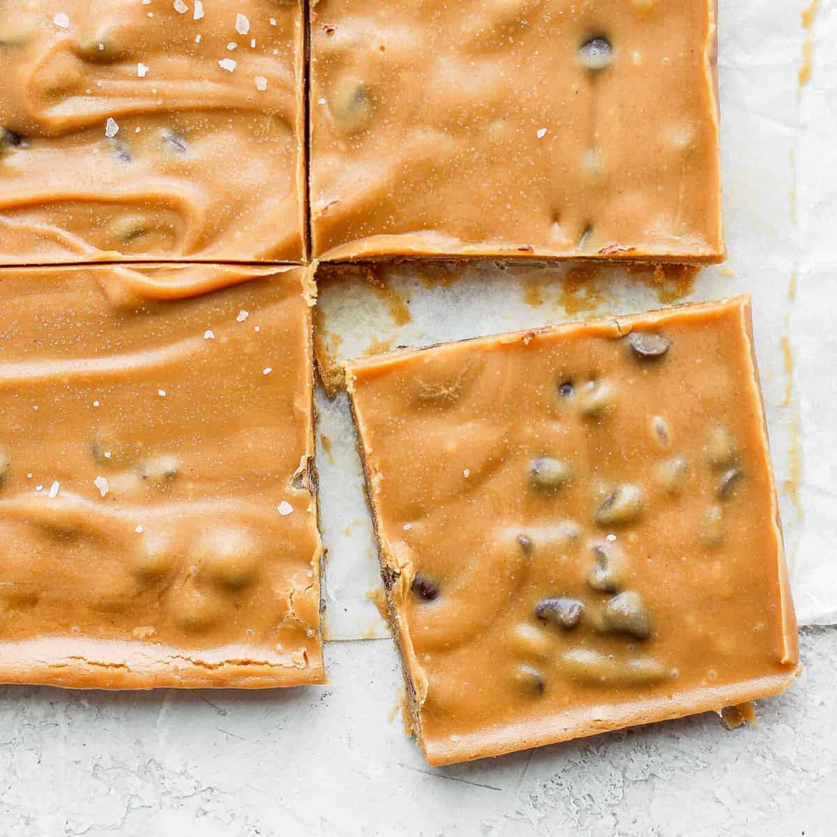 Ingredient Cookie Dough Freezer Fudge: Vegan, Keto & Paleo